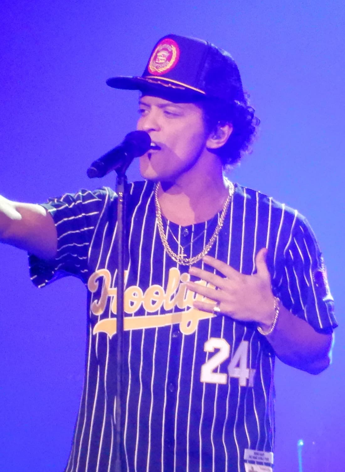 Photograph of Bruno Mars