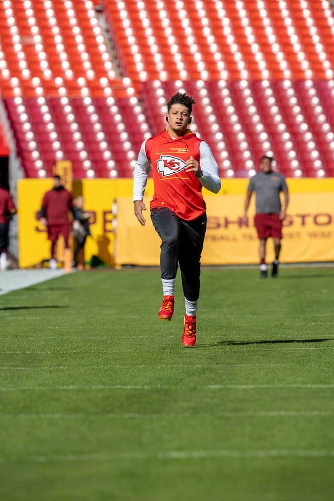 Photograph of Patrick Mahomes