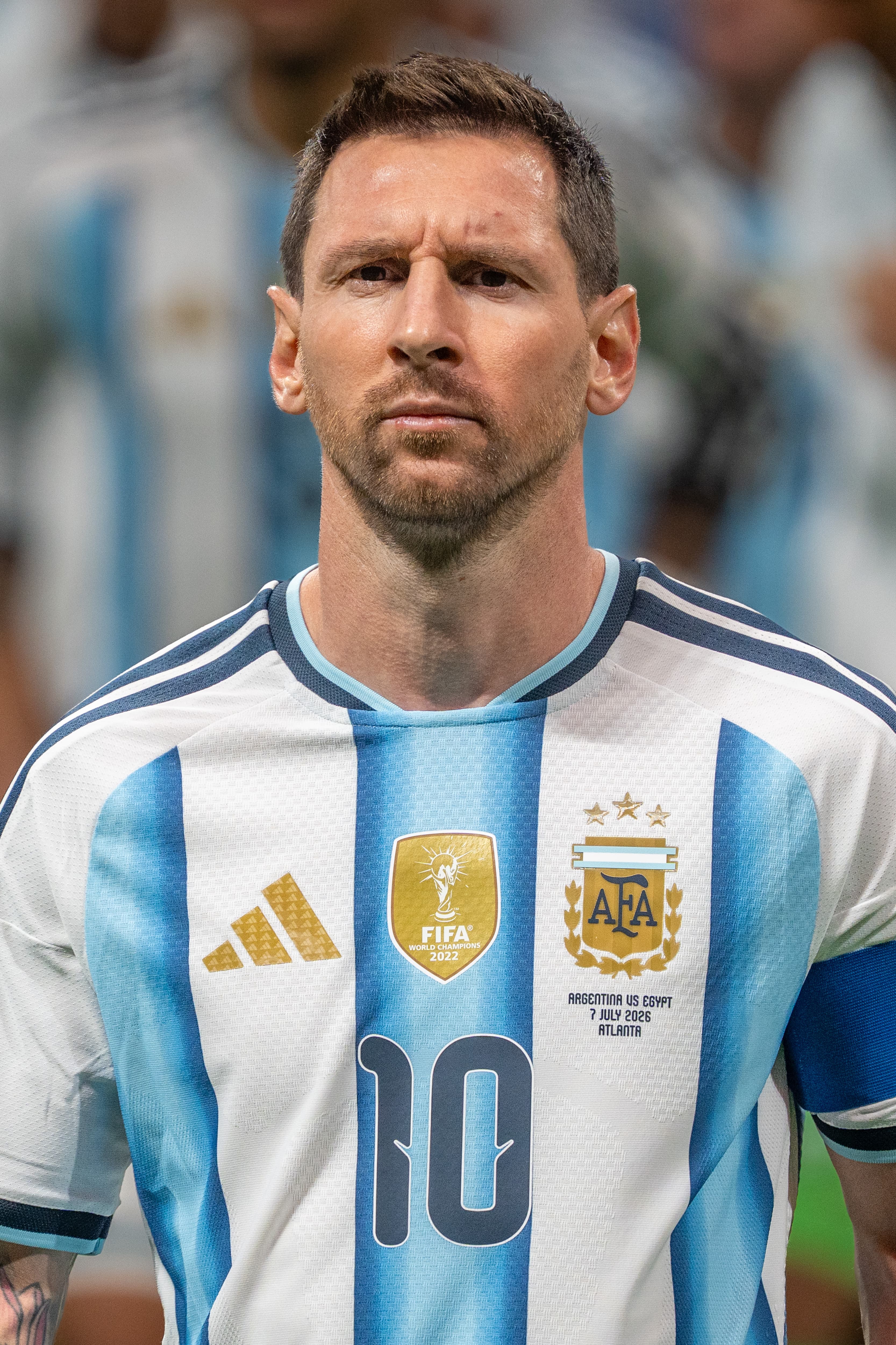 Photograph of Lionel Messi